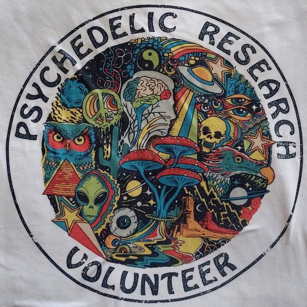 Psychedelic Research Volunteer Ringer Tee - Picture 5 of 6